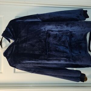 Wearable blanket hoodie